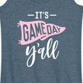 thumbnail image 3 of Instant Message - It's Game Day Y'all Women's Graphic Racerback Tank, 3 of 6