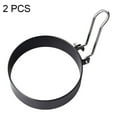 thumbnail image 3 of CAROOTU 2 Pcs Egg Ring Mold Cooker Rings Stainless Steel for Cooking Fried Shaping Kitchen, 3 of 7