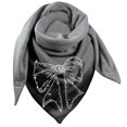 thumbnail image 3 of Women With Diamond Series Printing Scarf Fashion Multi-Purpose Shawl Scarf, 3 of 9
