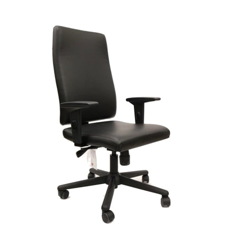 slim office chair black product