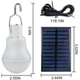 thumbnail image 3 of KY Solar Light Bulbs for Indoor Home and Chicken Coop, Outdoor Waterproof Camping Lamps for Tent, Rechargeable LED Solar Lights for Shed Night, Emergency Power Outage and Outside, 3 of 6
