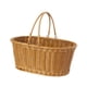 thumbnail image 5 of Cesta de almacenamiento tejido a mano Decoración multipropósito para jardín doméstico con mango de imitación de ratán Organizador de flores Canasta de, 5 of 8