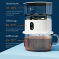 thumbnail image 3 of HIBIBUD Portable Electric Espresso Coffee Machine-Wireless Pressure Mini Coffee Maker,Car Portable Coffee Machine Fully Charged Brew 75 Cups for Camping RV Hiking Office (Not Self Heating), 3 of 7