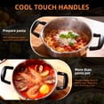 thumbnail image 5 of Stainless Steel Pasta Pot, Dutch Oven, Induction Pasta Pot with Strainer Lid, Stock Pot/Soup Pot, Easy Cleanup Stylish Cookware, Dishwasher Safe, 5 Quart, 5 of 7