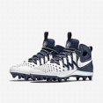 thumbnail image 2 of Nike Men's Huarache V Lax Mid Lacrosse Cleats - Midnight Navy/White - 12.0, 2 of 4