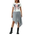 thumbnail image 1 of Blusas de verano para mujer, camiseta ajustada de manga corta con cuello redondo, ropa de calle XBTCLXEBCO short sleeve, 1 of 6