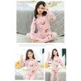 thumbnail image 3 of Sonducket 1 Juego de pijamas para niños lindo reemplazo térmico transpirable lavable dibujos animados dormir invierno otoño ropa interior ropa de dormir conjuntos de ropa Fresa 140cm Sonducket AP013783-06, 3 of 6