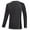 Z3-Dark Gray, variant on Prolriy Surfing Shirts for Men Summer Men's Fashion Trend Solid Color Long Sleeved Surfing Suit Swimming Sun Suit Rash Guard for Men Mens Shirts Black S
