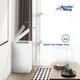 thumbnail image 5 of Arctic King 3.5 Cu Ft Convertible Chest Freezer or Refrigerator, Manual Defrost, Mechanical Thermostat, Removable Basket, White, 5 of 17