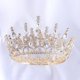 thumbnail image 1 of Nvzi Tiara de boda para novia, diadema de princesa, corona de novia, joyería para el cabello con diamantes de imitación de cristal,graduación, boda, fiesta de disfraces (blanco), 1 of 4