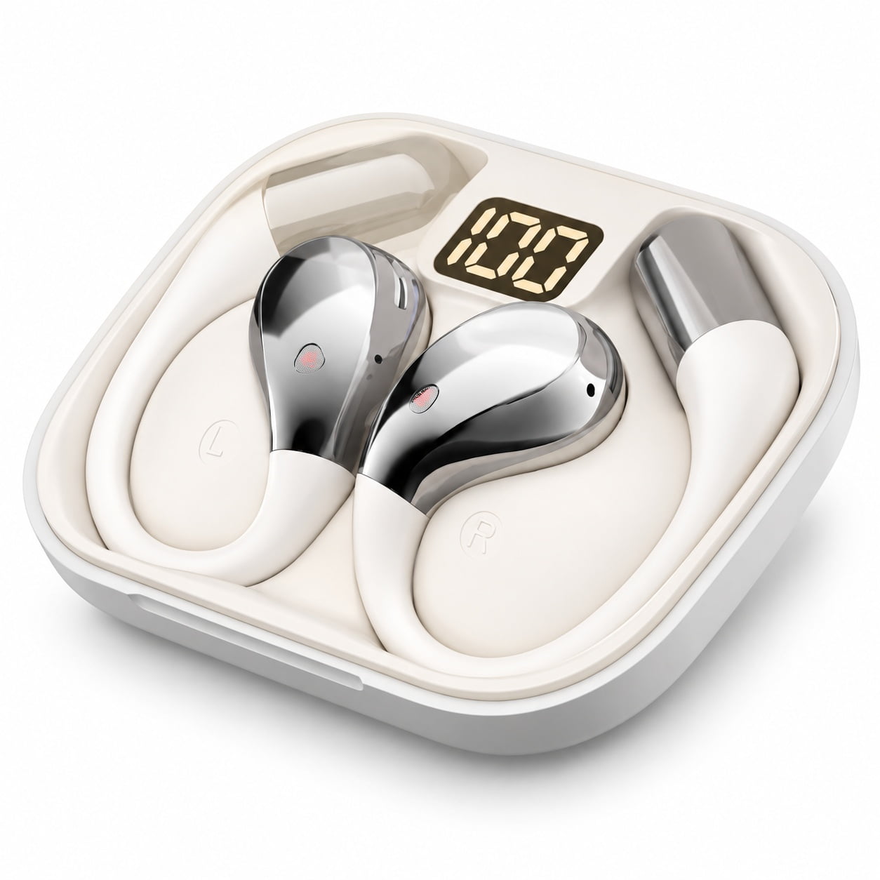 Fenbeli Open Ear Sport Headphones  Bluetooth 5.4 Wireless Earbuds with 5-Hour Battery and IPX5 Water Resistance for Workout and Running