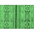 thumbnail image 1 of Ahgly Company Indoor Rectangle Abstract Emerald Green Modern Area Rugs, 8' x 12', 1 of 4