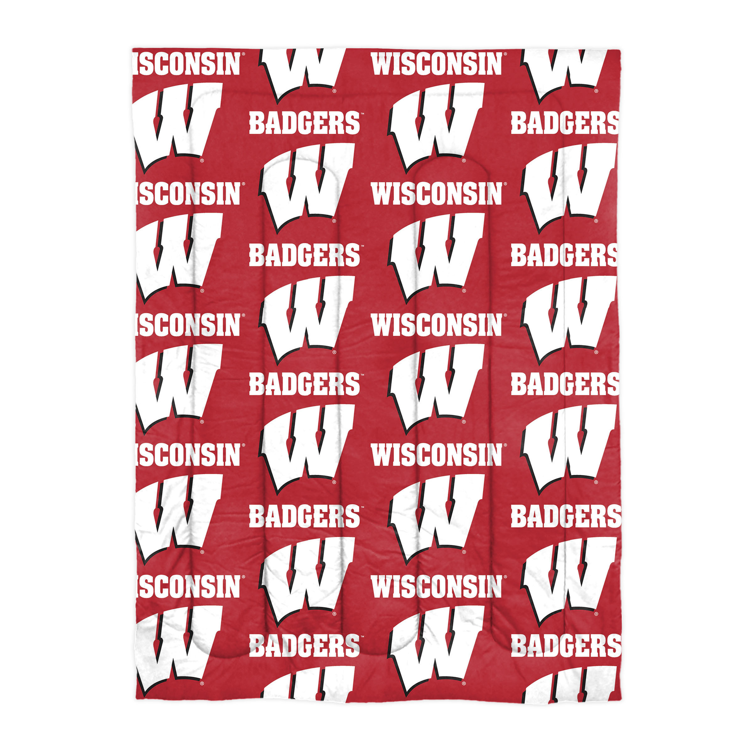 The Northwest Company Wisconsin Badgers 4-Piece Twin XL Bed in a Bag Set