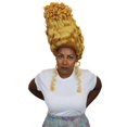 thumbnail image 4 of Womens Colonial Beehive Wig | Blonde Historical Wigs, 4 of 8