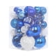 thumbnail image 1 of 36x Adornos para árbol de Navidad Bolas decorativas de Navidad Adornos de Navidad 4 cm 6 cm 8 cm Navidad Blanco Azul, 1 of 9