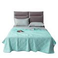 thumbnail image 2 of Cool Feeling Summer Quilt Lightweight Breathable Fabric Comfort Bedding for Air Conditioning Home Use, 2 of 6