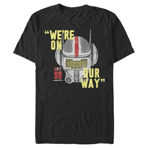 Men's Star Wars: The Bad Batch We're On Our Way Graphic Tee Black Small