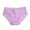Purple, variant on Women Lace Sexy Panties Hollow Mesh Bow Low Waist Underwear - Polyester Nylon Spandex Blend, One Size Fits 40-60KG, Ideal for Sexy&Club Style