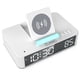 thumbnail image 2 of RelOJ Despertador Digital Para Dormitorio Con Luz Ambiental RGB, PARA PERSONAS QUE DUERMEN Profundamento, Niños, Ancianos, Oficina en Casa, Con Estacia de Carga, 2 of 7