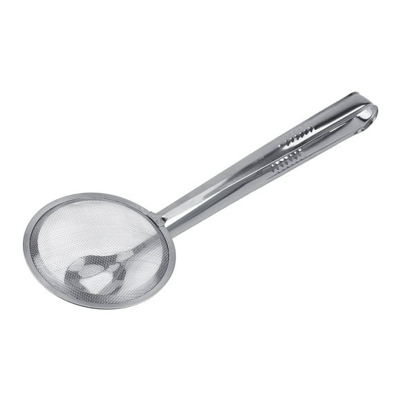 Food Skimmer Strainer Spoon, Stainless Steel Hot Pot Tong Fried Food Clip Oil Filter Strainer Mesh for Home Kitchen