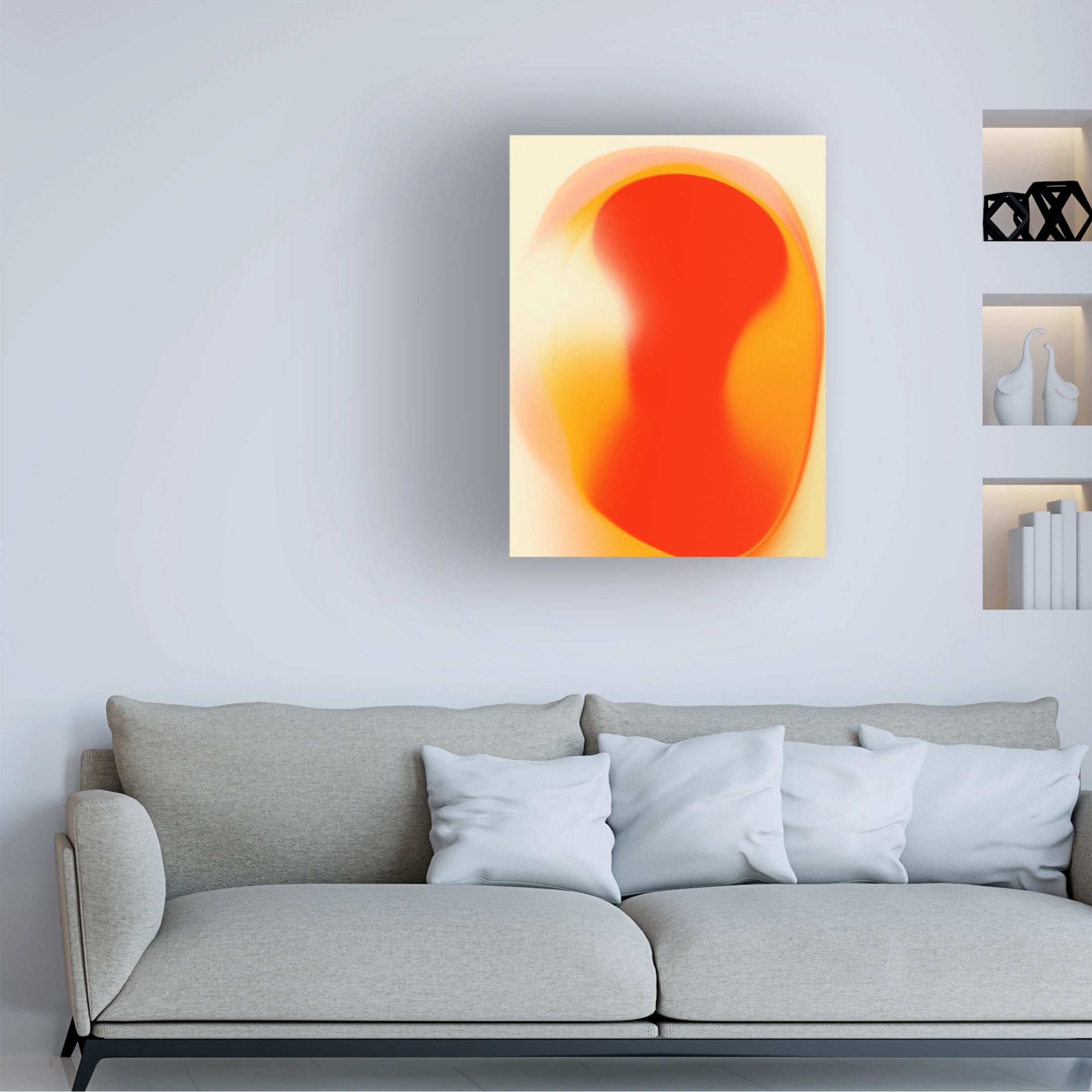 Trademark Fine Art Jazzberry Blue Focus 2 Canvas Wall Art