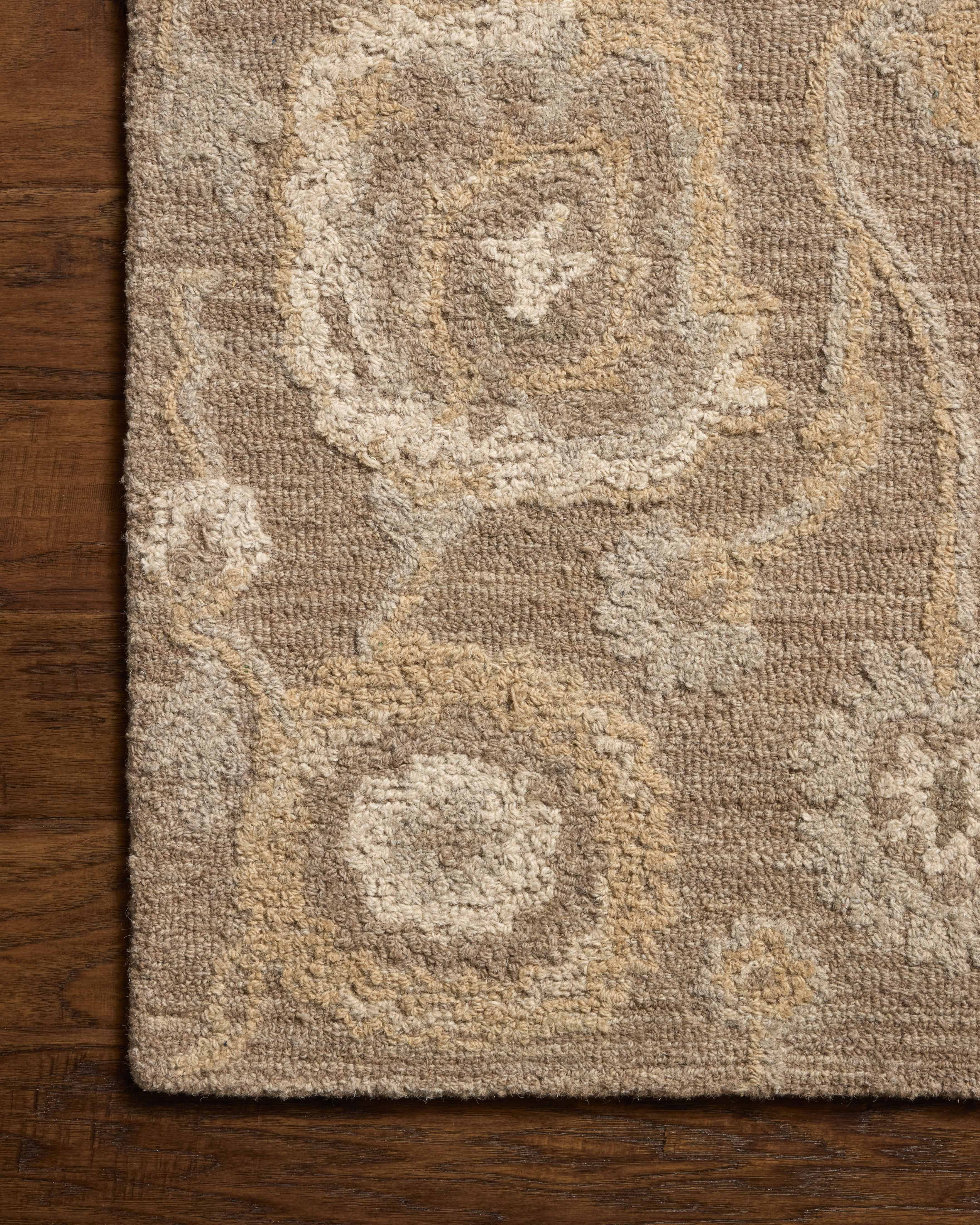 Chris Loves Julia x Loloi Dorothea Bark / Stone 9'-3" x 13' Area Rug