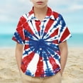 thumbnail image 2 of FamilyThread Kids American USA Flag Patriotic T Shirts 4th of July Summer T-Shirt for Boys Girls Short Sleeve American Flag Holiday Patriotic Tops, 2 of 9