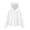 White, variant on QTSHPN Girls Hoodie Cat Ears Fuzzy Warm Pullover Sweatshirt Fashion Casual Loose Sweater with Pockets Sweatshirt Kids
