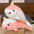 thumbnail image 4 of Jouets en Peluche Baleine Rose Simulation Poisson en Peluche Requin Voiture, 4 of 4