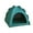 Green, variant on Kitty Campout Tent, Portable Cat Tent, Foldable Waterproof Cooling Cats Cave Bed, Lightweight Cat House for Outdoor and Indoor, Pet Camping Tent House for Dogs Cats Puppy Kitty (Pink)