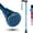 Blue, variant on Foldable Walking Cane Women & Men,Adjustable,Collapsible,Heavy Duty All Terrain Tip,Walking Sticks for Seniors & Adults