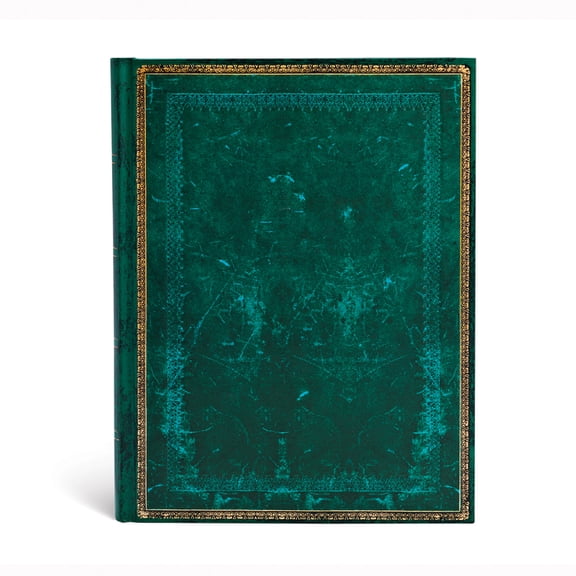 Paperblanks | Viridian | Old Leather Collection | Hardcover Journal | Ultra | Lined | Elastic Band Closure | 144 Pg | 120 GSM (Diary)