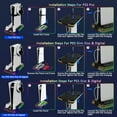 thumbnail image 6 of PS5/Slim/Pro Cooling Station for PlayStation 5 Console,PS5 Cooler Fan with Dual PS5 Controller Charger Incl. 3 Level Fans,Headset,USB Hubs,PS5/Slim Stand for PlayStation 5 Accessories, 6 of 9