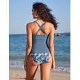 thumbnail image 2 of Trajes de baño Tankini AI'MAGE para mujer, fruncidos, control de barriga, 2 of 5