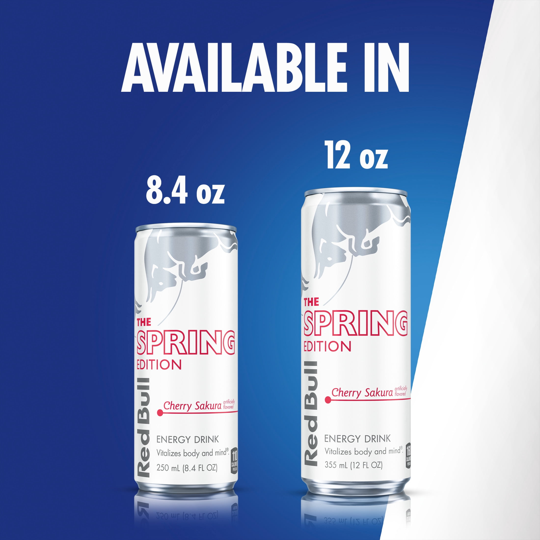 Red Bull Spring Edition Energy Drink,  Cherry Sakura,  12 fl. oz.,  6 x 4 cans