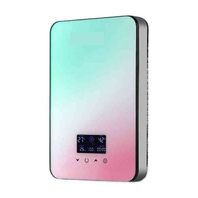 8500W Portable Electric Water Heater Instant Smart Induction Tankless Kitchen Bathroom Shower Mini Fast Heating ,Digital Temperature Display