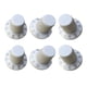thumbnail image 4 of 6 x Perilla de interruptor de volumen de audio Tapa de perilla Piezas de repuesto ajustables Perilla de altavoz blanco, 4 of 9