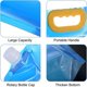 thumbnail image 4 of 2.6 Gallon Collapsible Water Container Bag, 4 Pack Plastic Storage Jug Folding Water Bag for Camping, Hiking, Emergency Water Storage, 4 of 5