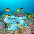 thumbnail image 3 of Dpityserensio Printed,Fish Tank Landscaping Decoration Printing Articulated, 3 of 5