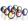thumbnail image 2 of Opteka 9-Piece HD Multi-Coated Graduated Color Filter Set (72mm) Includes: Red, Orange, Blue, Yellow, Green, Brown, Purple, Pink & Grey ND Filters, 2 of 4