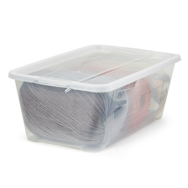 Shoebox size hot sale plastic containers