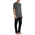 thumbnail image 6 of Hanes Men's Soft Pajama Short Sleeve Top and Pants Set, 6 of 6