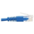 thumbnail image 4 of TRIPP LITE N204-S03-BL-DN 3 ft. Cat 6 Blue Down-Angle Cat6 Gigabit Molded Slim UTP Ethernet Cable (RJ45 Right-Angle Down M to RJ45 M), 4 of 5