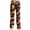 Purple, variant on Womens Lounge Pants Halloween Plaid Pumpkin Print Elastic Waist Comfy Pjs Sleep Pants