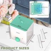 Menstrual Cup Sterilizer with 2 Reusable Period Cups,Menstrual Cups Cleaner Kit for Feminine Care