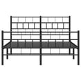 thumbnail image 5 of Pemberly Row Rectangular Steel Full/Double Bed Frame in Black, 5 of 10