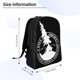 thumbnail image 3 of Mochila para portátil con el logotipo de Paul Smiths College of Arts and Science, bolso de viaje informal para la universidad, mochila negra para el trabajo y los negocios, regalo para hombres y, 3 of 5