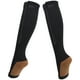 thumbnail image 5 of 2 Uds Calcetines De Compresión De Elasticidad Deportiva De Vena Moldeadora De Tubo Medio Con Cremallera Adelgazamiento De Pantorrilla, 5 of 7