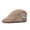 Khaki, variant on Men Women Flat Cap Duckbill Newsboy Gatsby Hat Golf Driving Cabbie Beret Ivy Hats