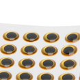 thumbnail image 3 of Lot de 100 yeux de leurre de pêche 9 mm, yeux de pêche réalistes 3D pour la fabrication d'appâts de pêche. Doré., 3 of 4